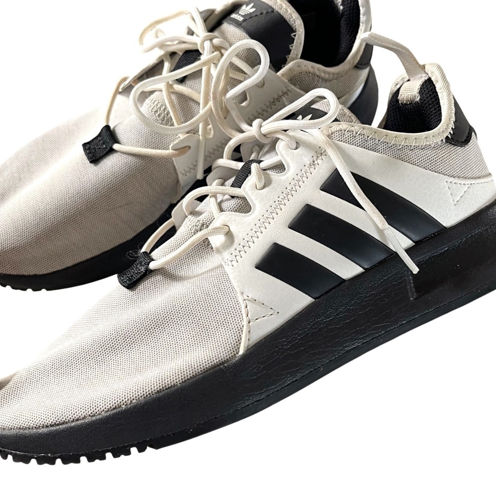 Adidas X_PLR Sneakers Mens 4.5 Womens 5.5 White Black CG6813 Mesh Streetwear Low